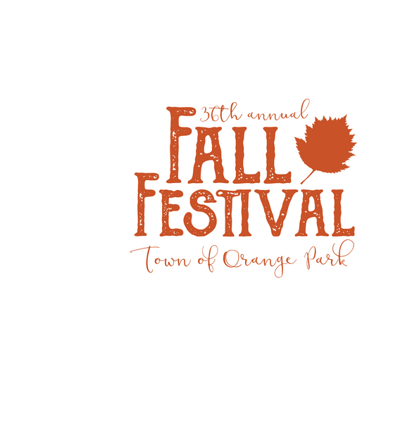 36th Annual Fall Festival Orange Park Poster PNG