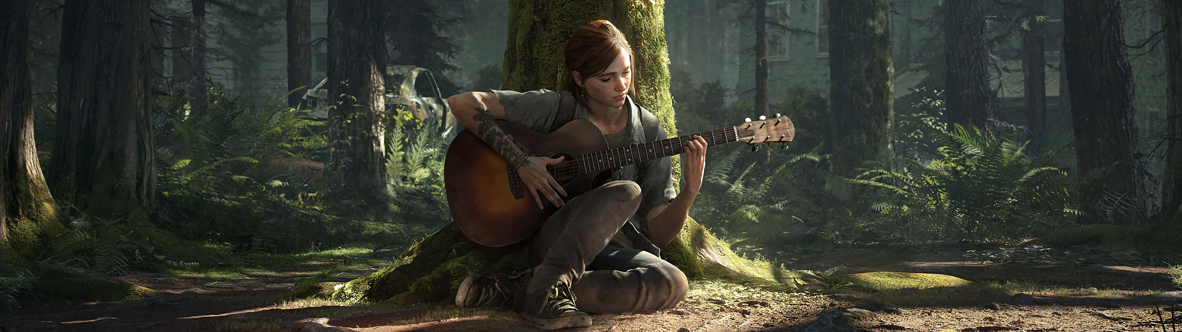 3840 X 1080 Gaming The Last Of Us Wallpaper
