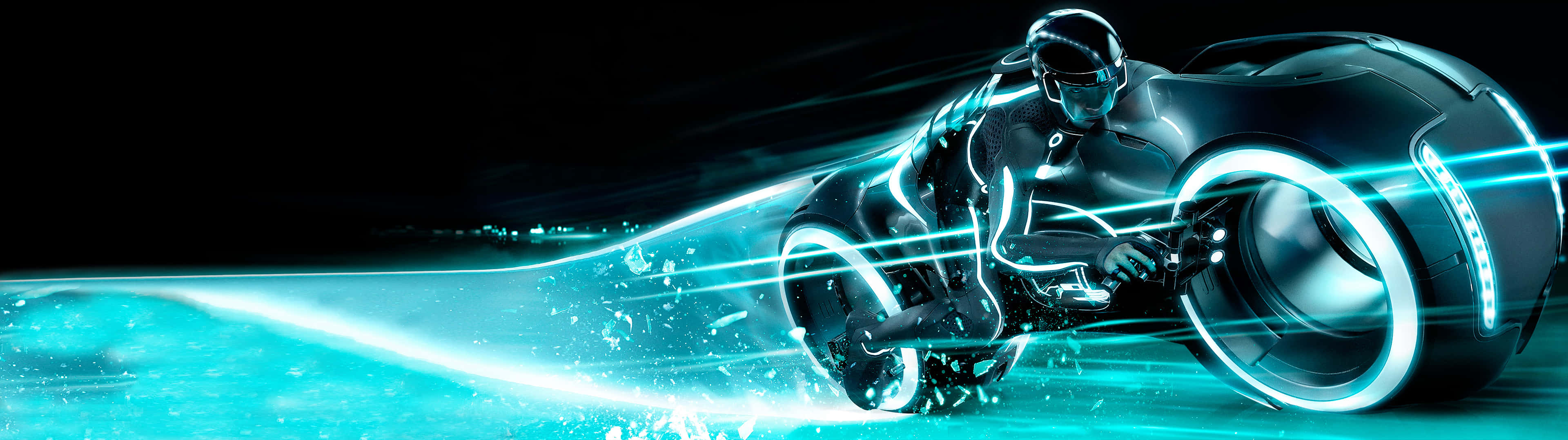3840X1080 Light Cycle Picture