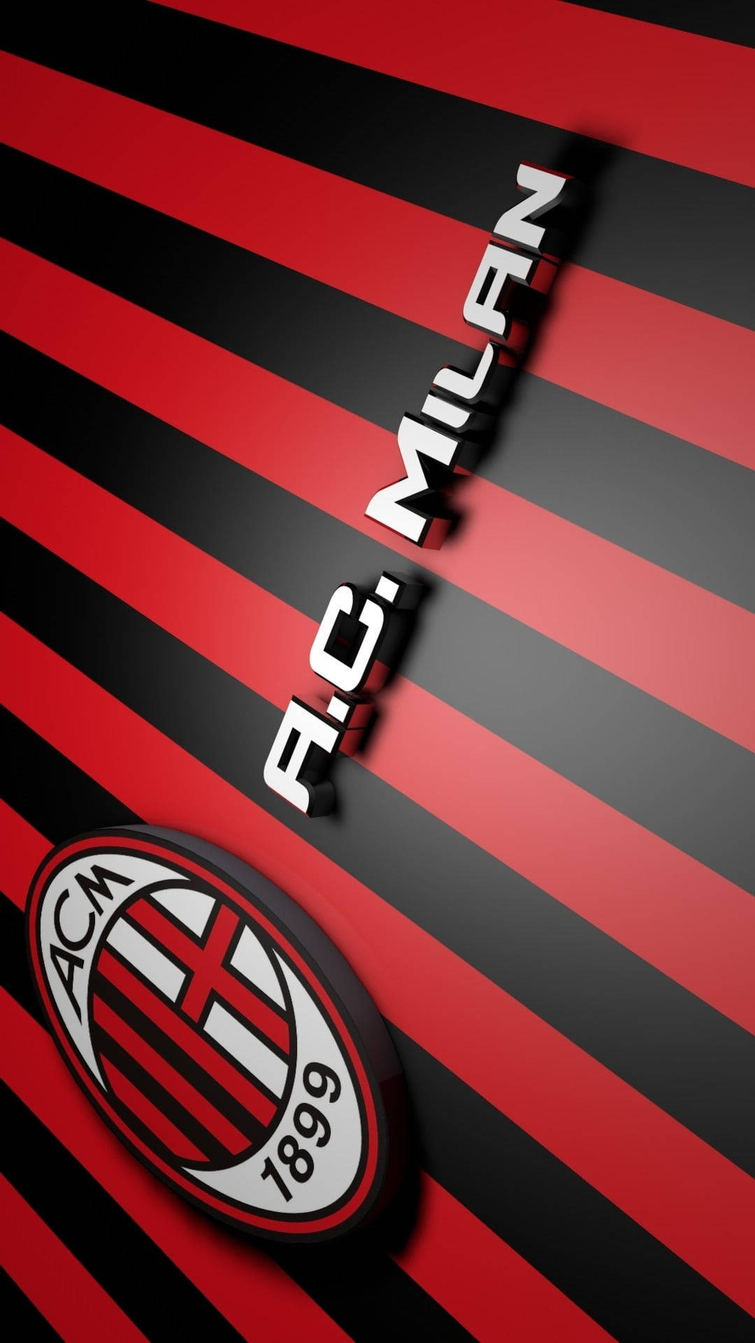 3D AC Milan Wallpaper