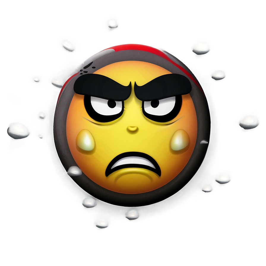 3d Angry Emoji Png 85 PNG