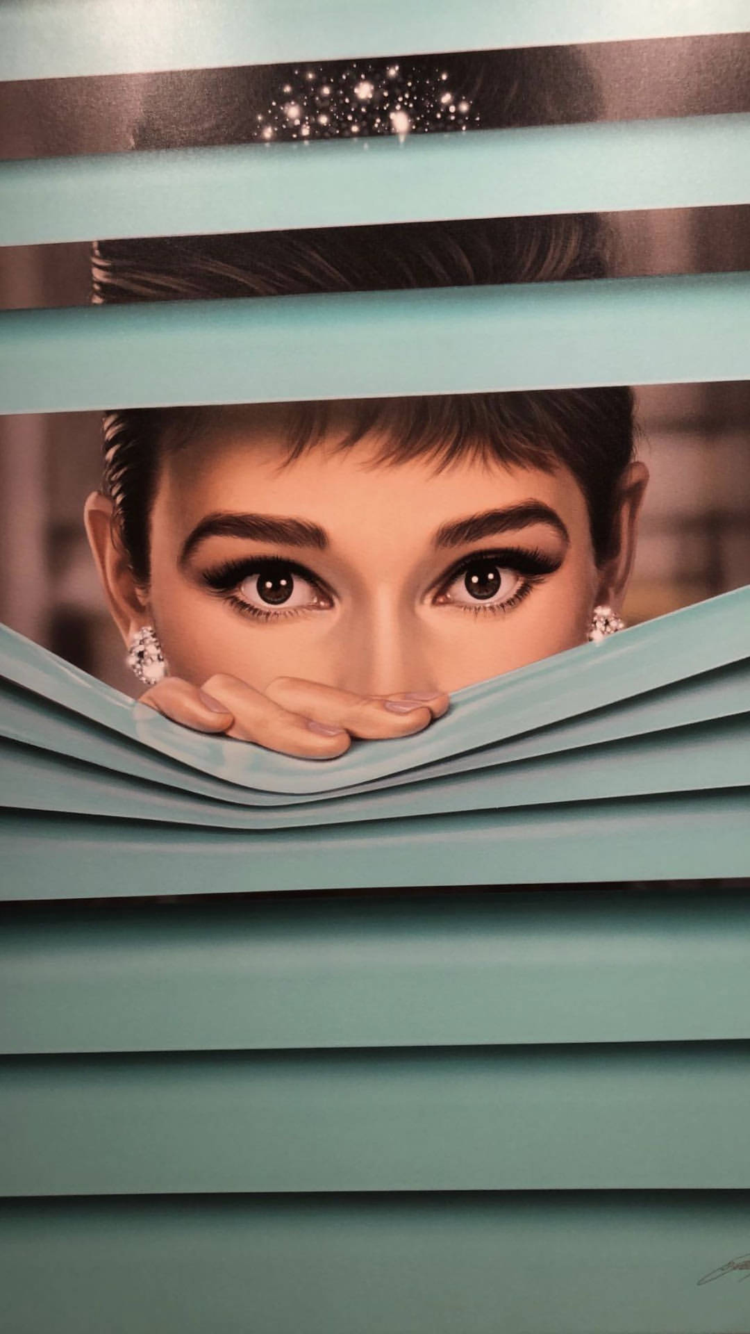 3D Art Audrey Hepburn Wallpaper
