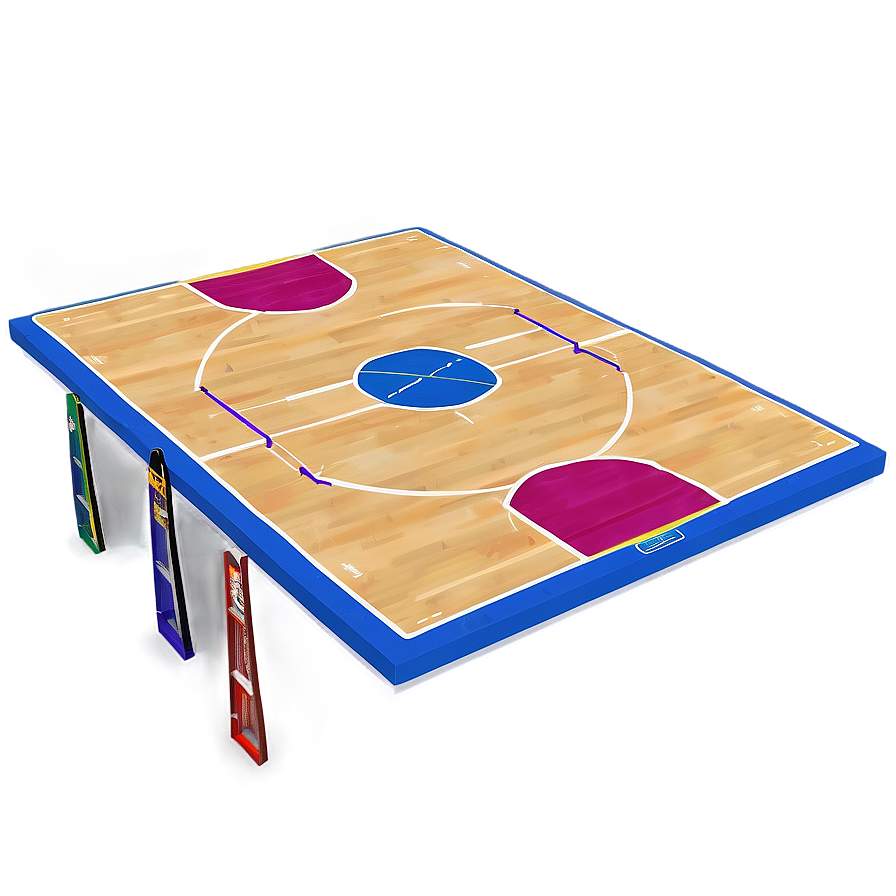 3d Basketball Court Png 3 PNG