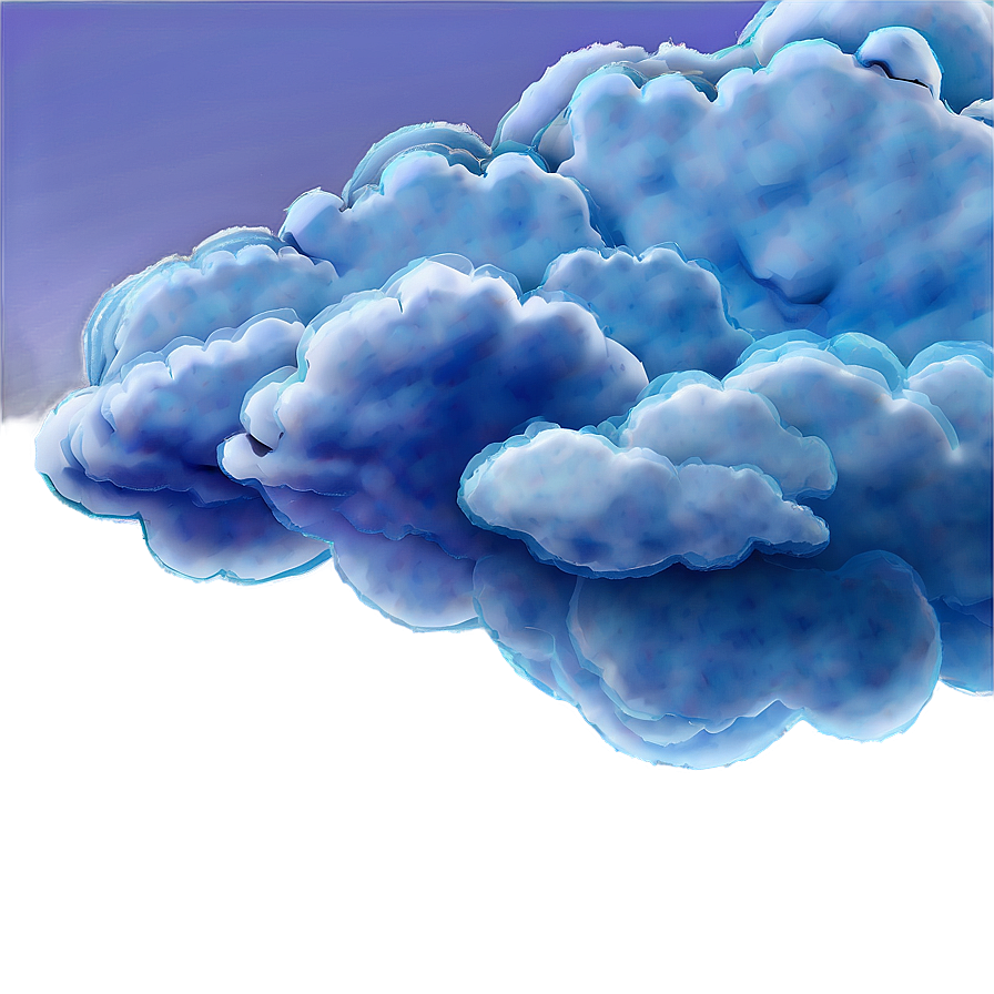 3d Blue Clouds Png Ccj8 PNG