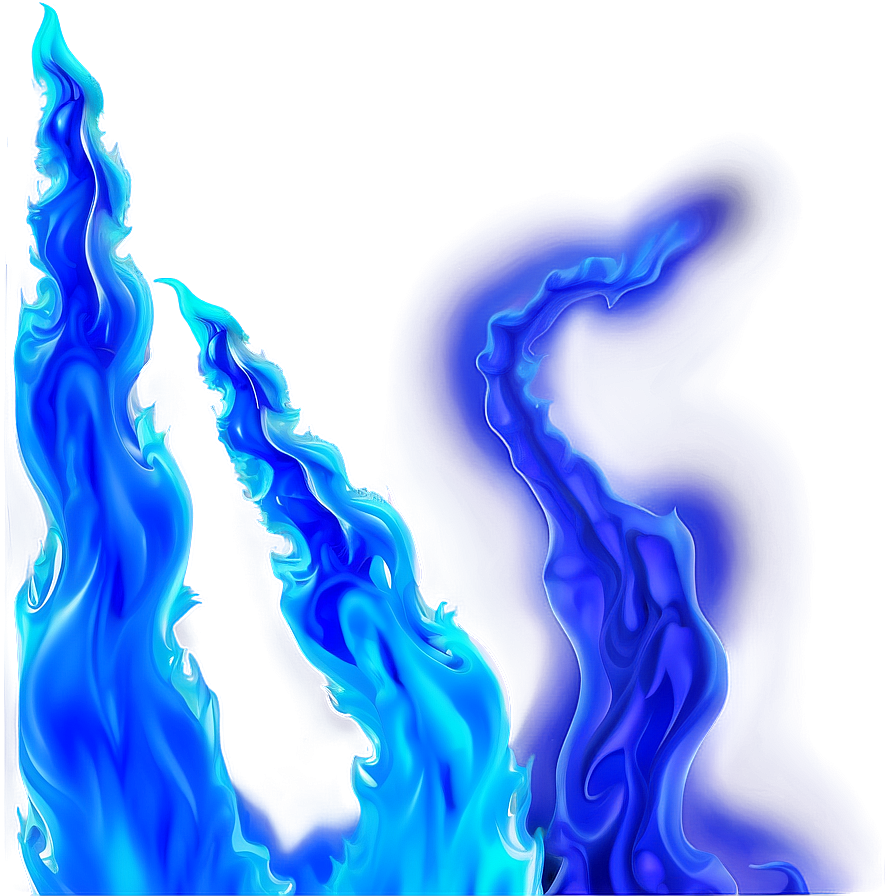 Download 3d Blue Flame Png Dci | Wallpapers.com