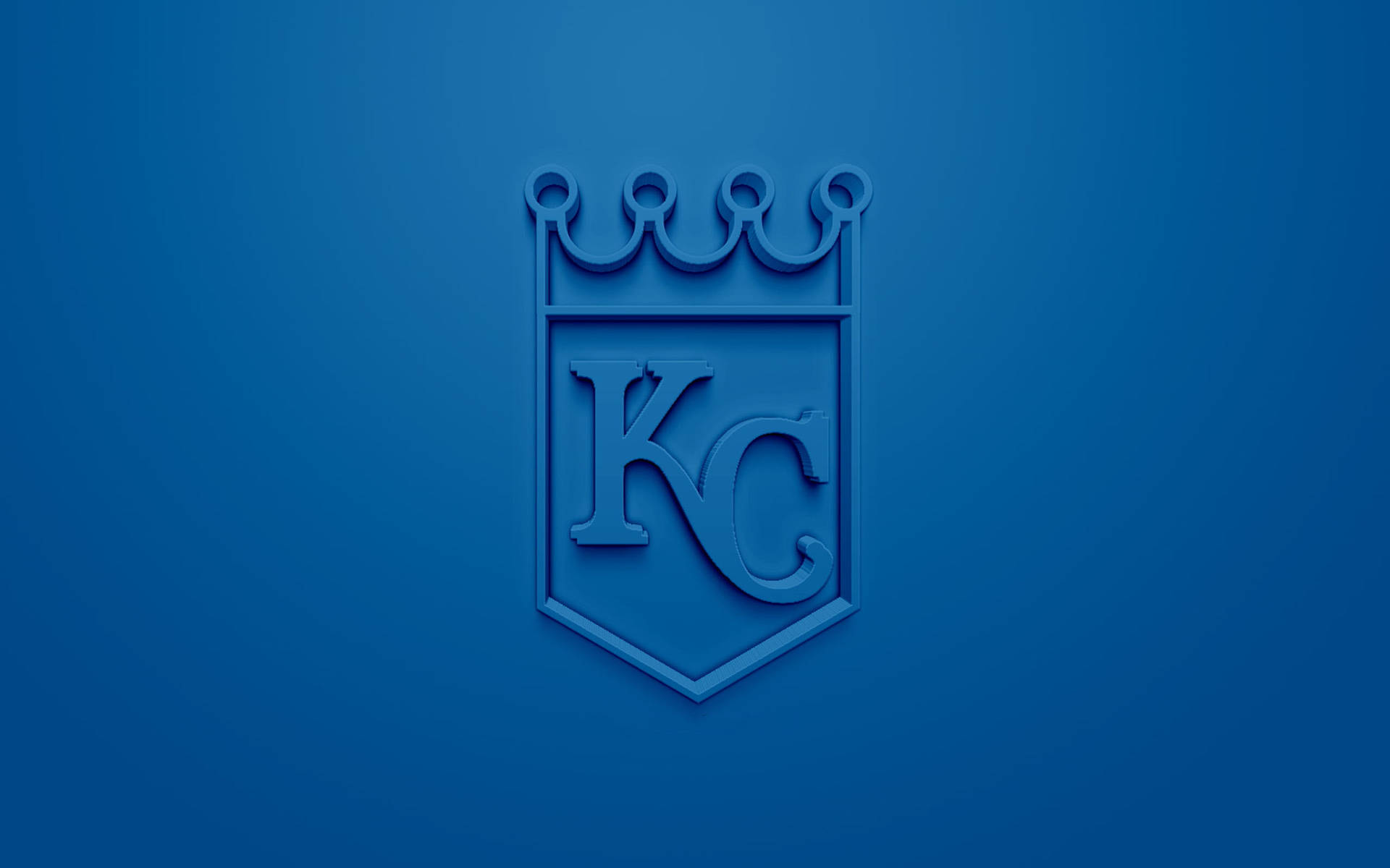 3d Blue Kansas City Royals
