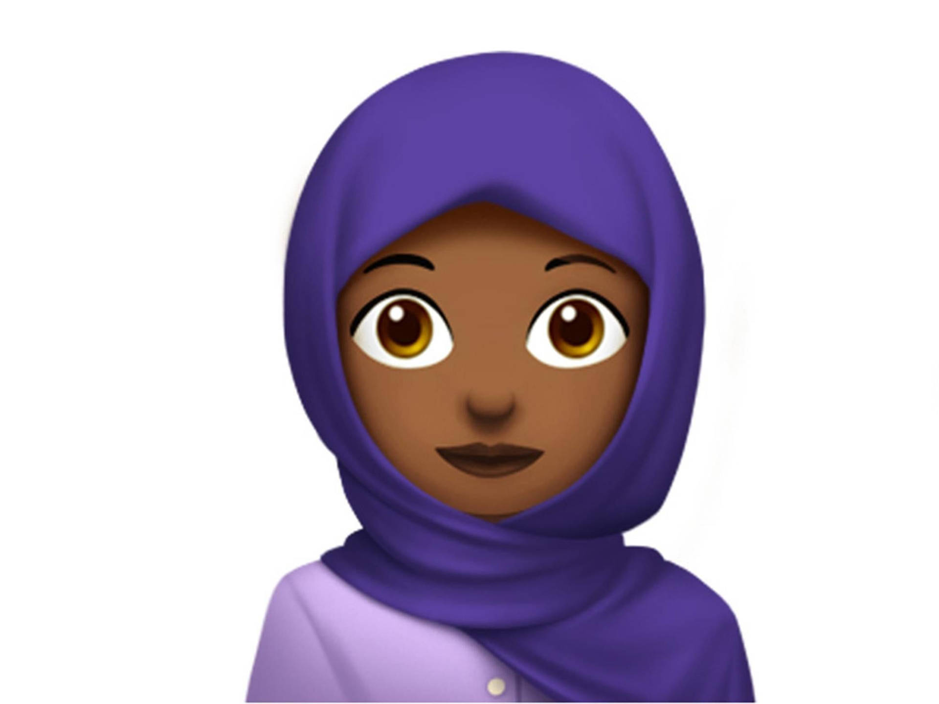 Tapetför Dator Eller Mobil - 3d-animering Av En Hijab I Karikatyrformat. Wallpaper