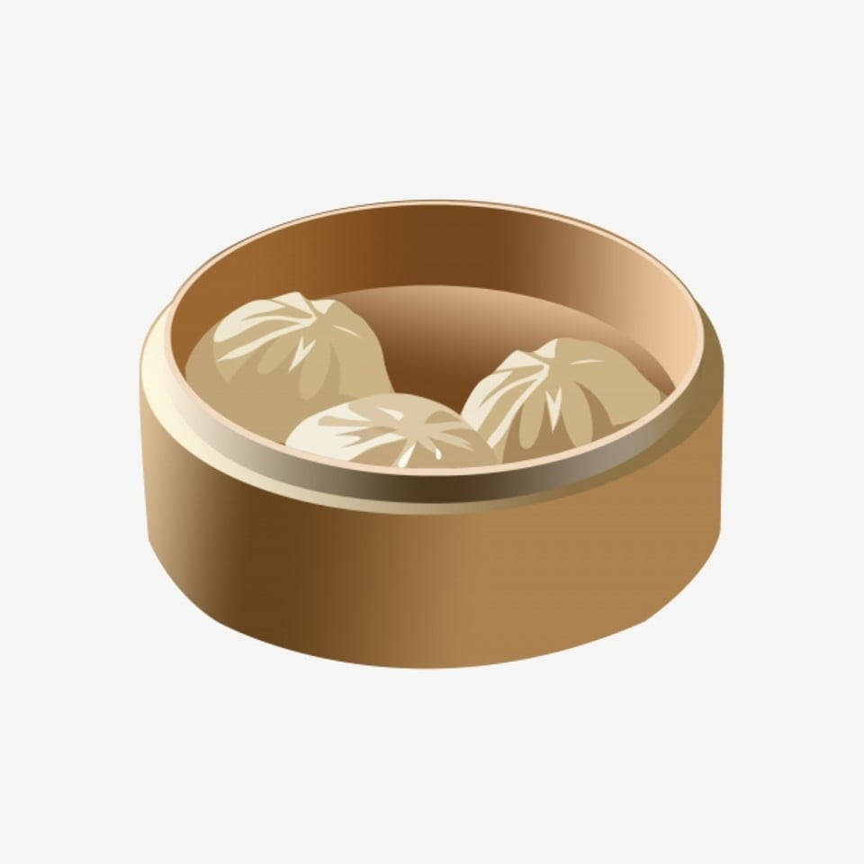 3d Chinese Xiaolongbao Graphic Drawing Wallpaper