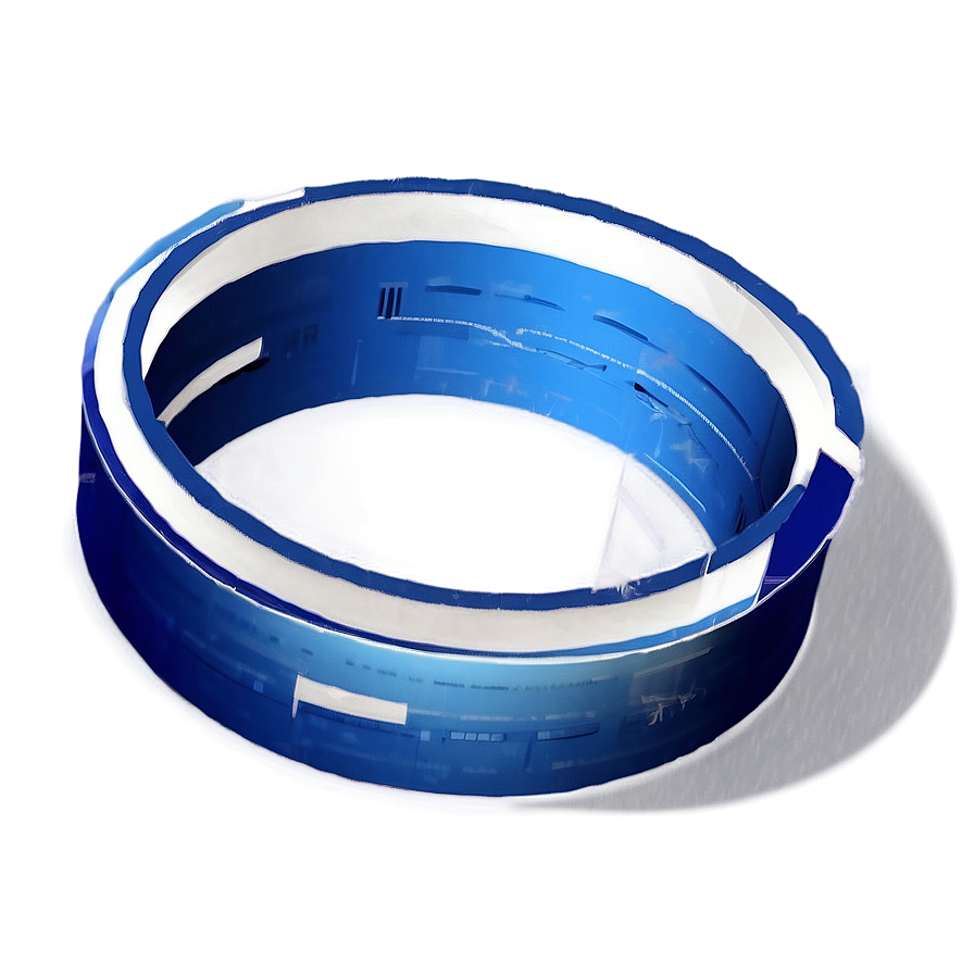 3d Circle Blueprint Style Png 94 PNG