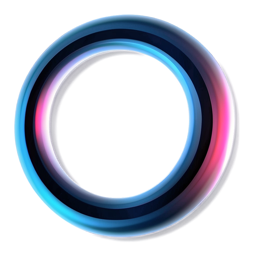 3d Circle Digital Artwork Png Tsx90 PNG