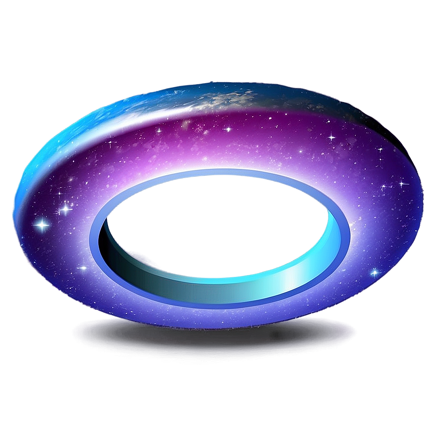 3d Circle In Space Theme Png Ked12 PNG