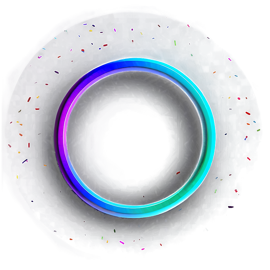 3d Circle In Vibrant Colors Png Xsy PNG