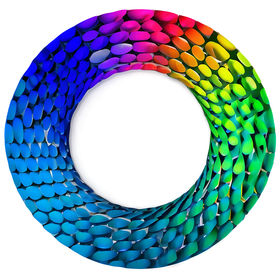 3d Circle With Gradient Fill Png Hbn34 PNG