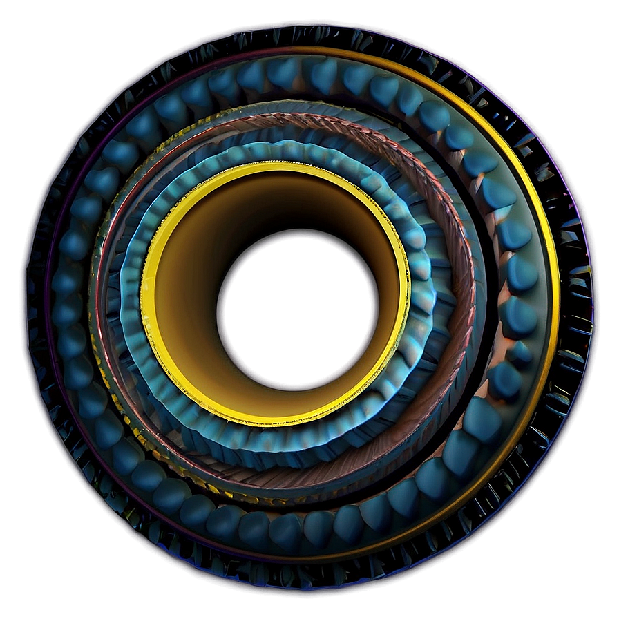 3d Circle With Inner Glow Png 06272024 PNG