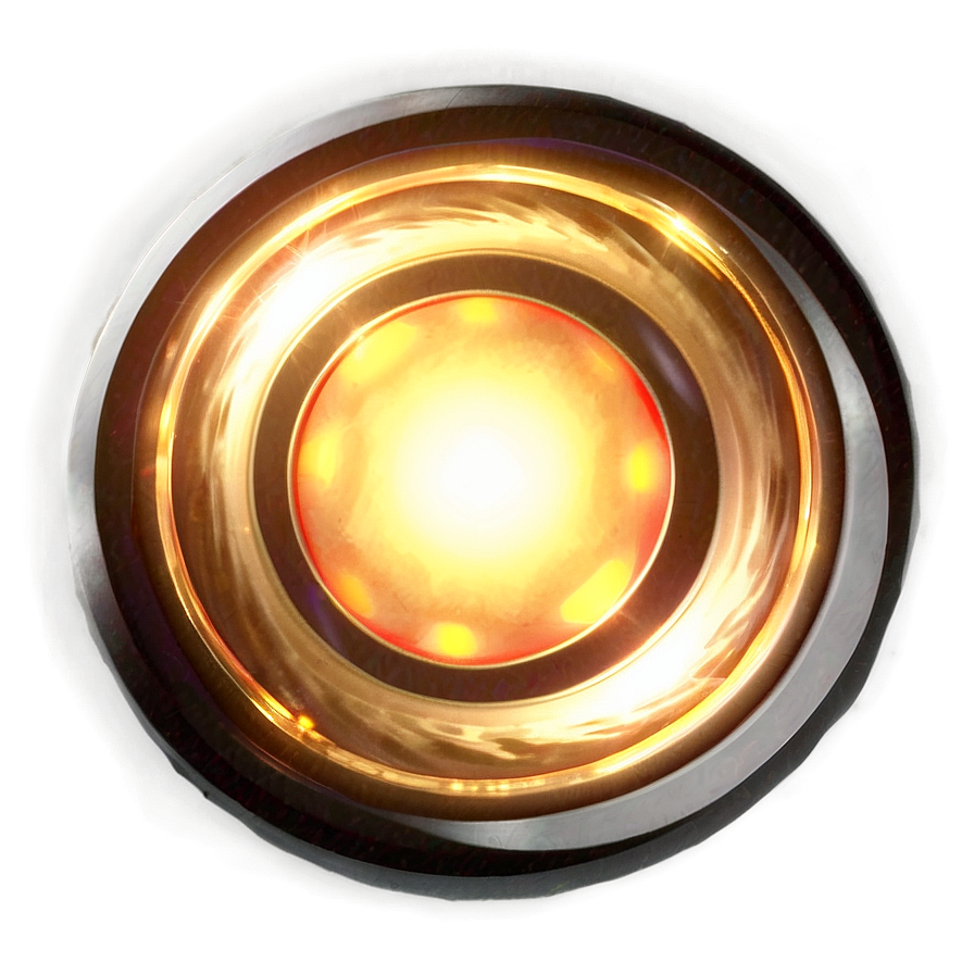 3d Circle With Light Effects Png Tob PNG