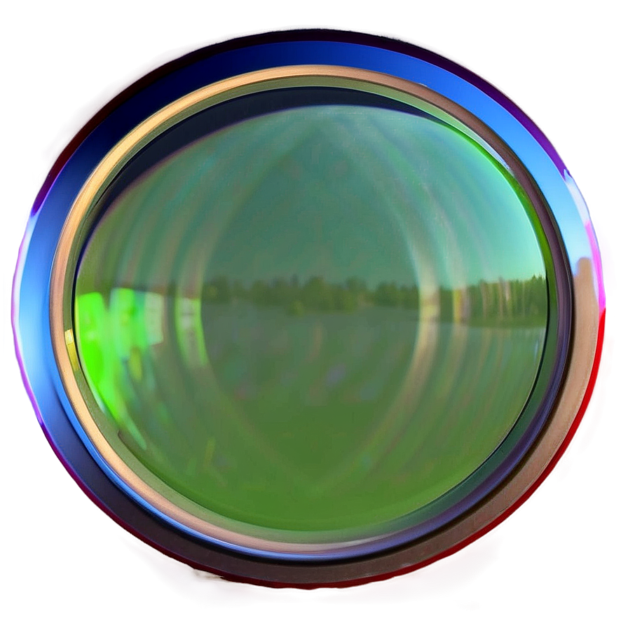3d Circle With Reflection Png 06272024 PNG