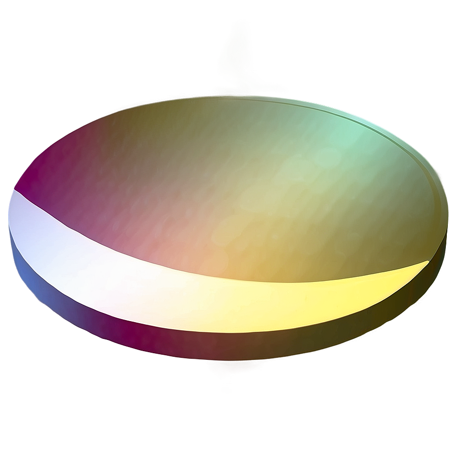 3d Circle With Reflection Png 20 PNG