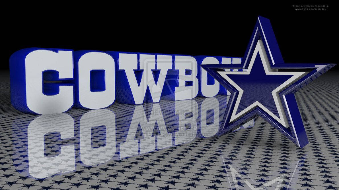 3D Dallas Cowboys Collage Wallpaper