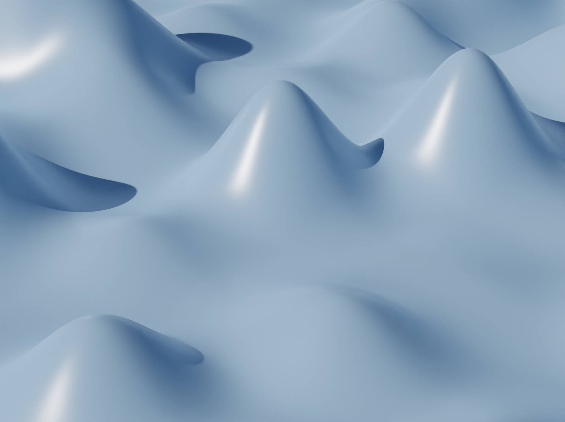 3d Desktop Hvid Bjerg Wallpaper