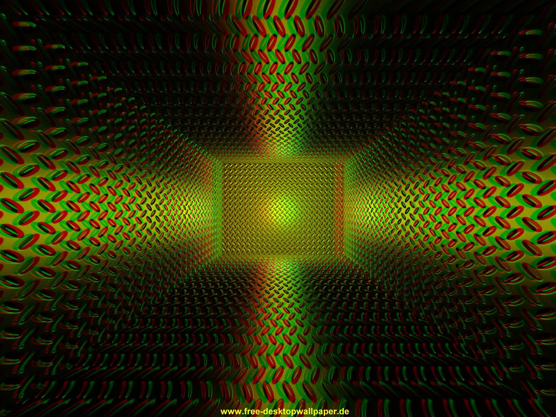 3d Desktop Optical Illusion Picture