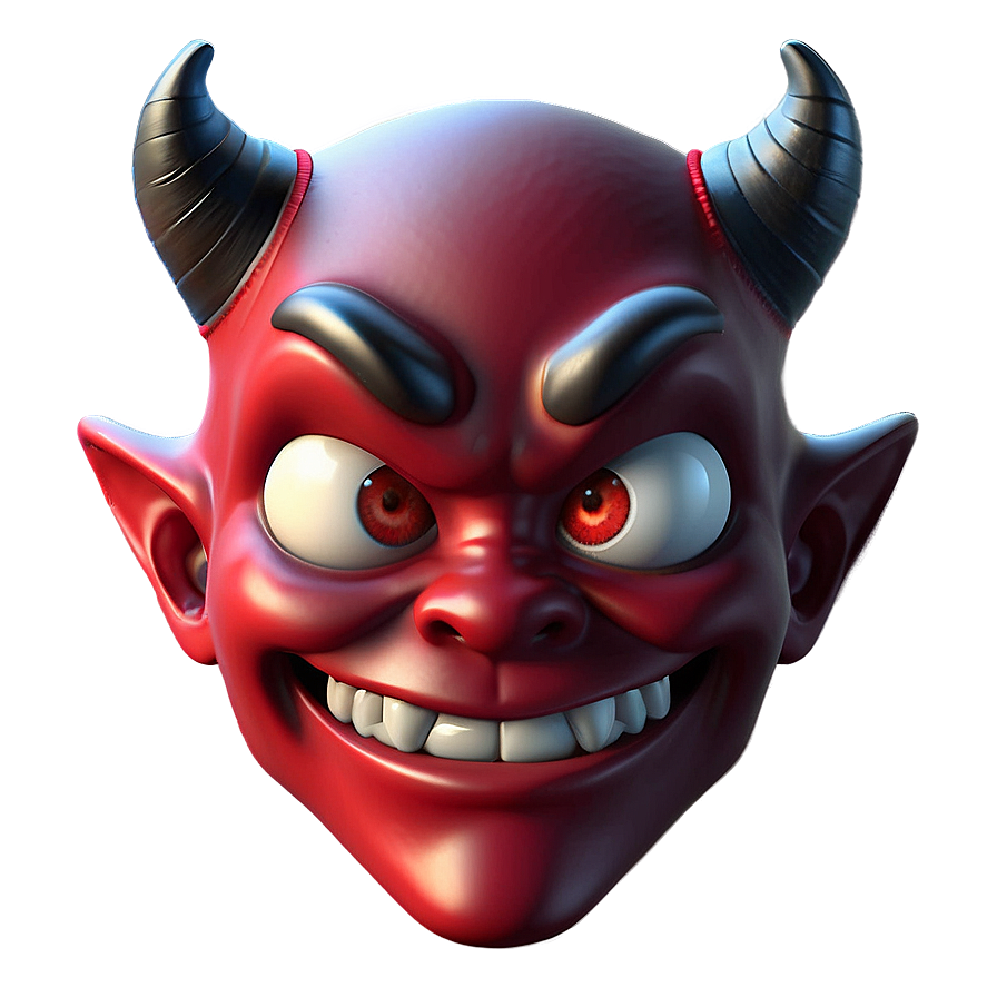 Download 3d Devil Emoji Png Fcf27 | Wallpapers.com