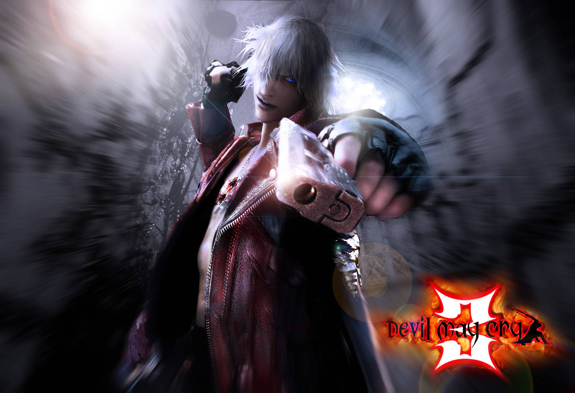 Get Ready to Slay with Dante from Devil May Cry! Wallpaper