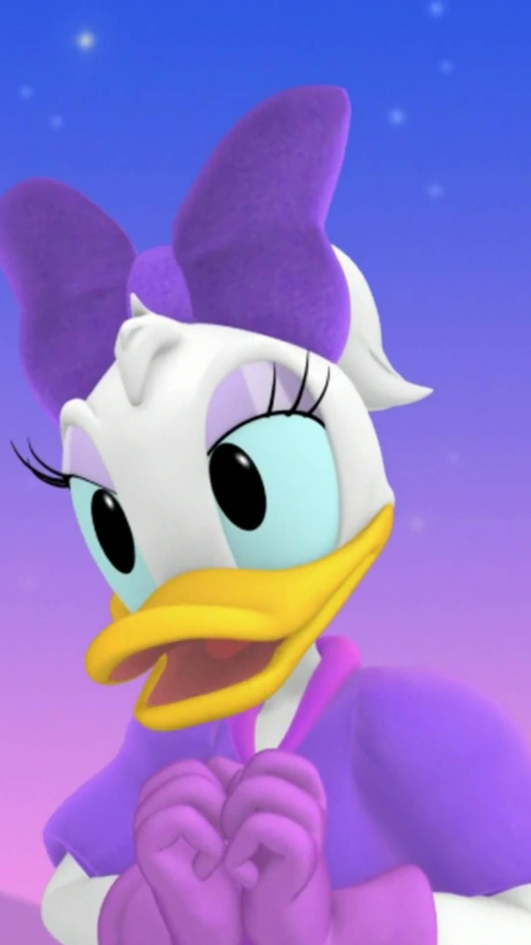 3D Dreamy Daisy Duck Wallpaper