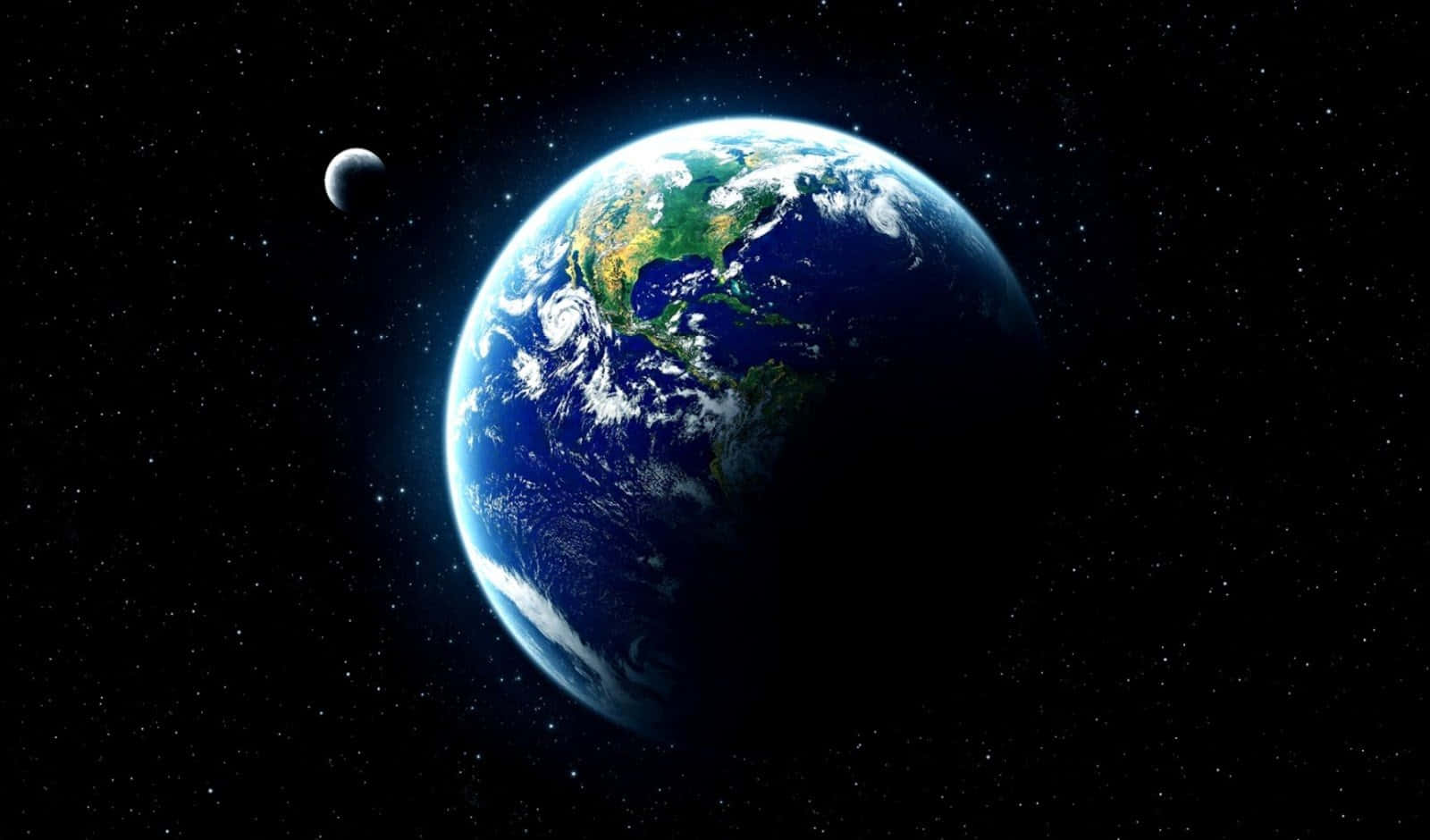 3D Earth - A Stunning View of our Beautiful Planet Wallpaper