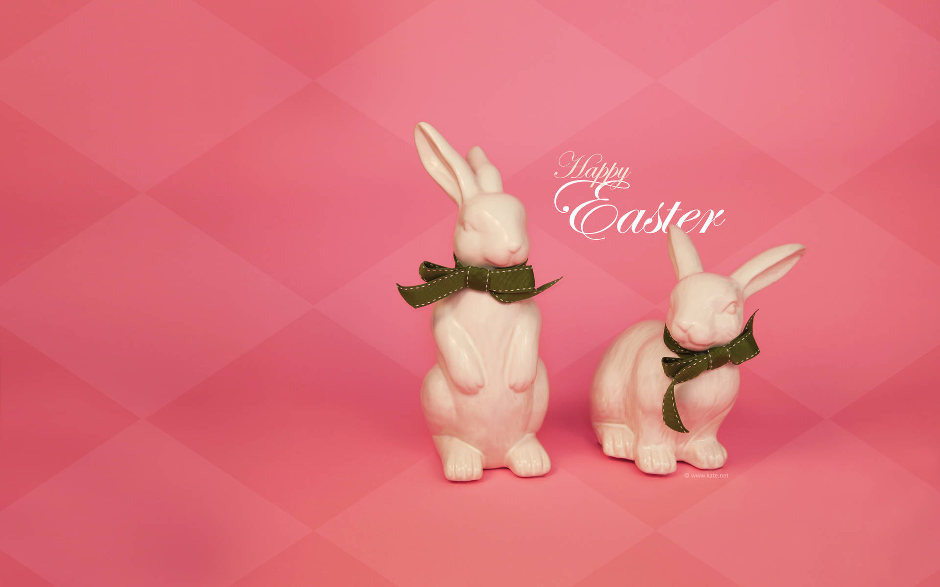 3d Easter Desktop Bunnies Wallpaper