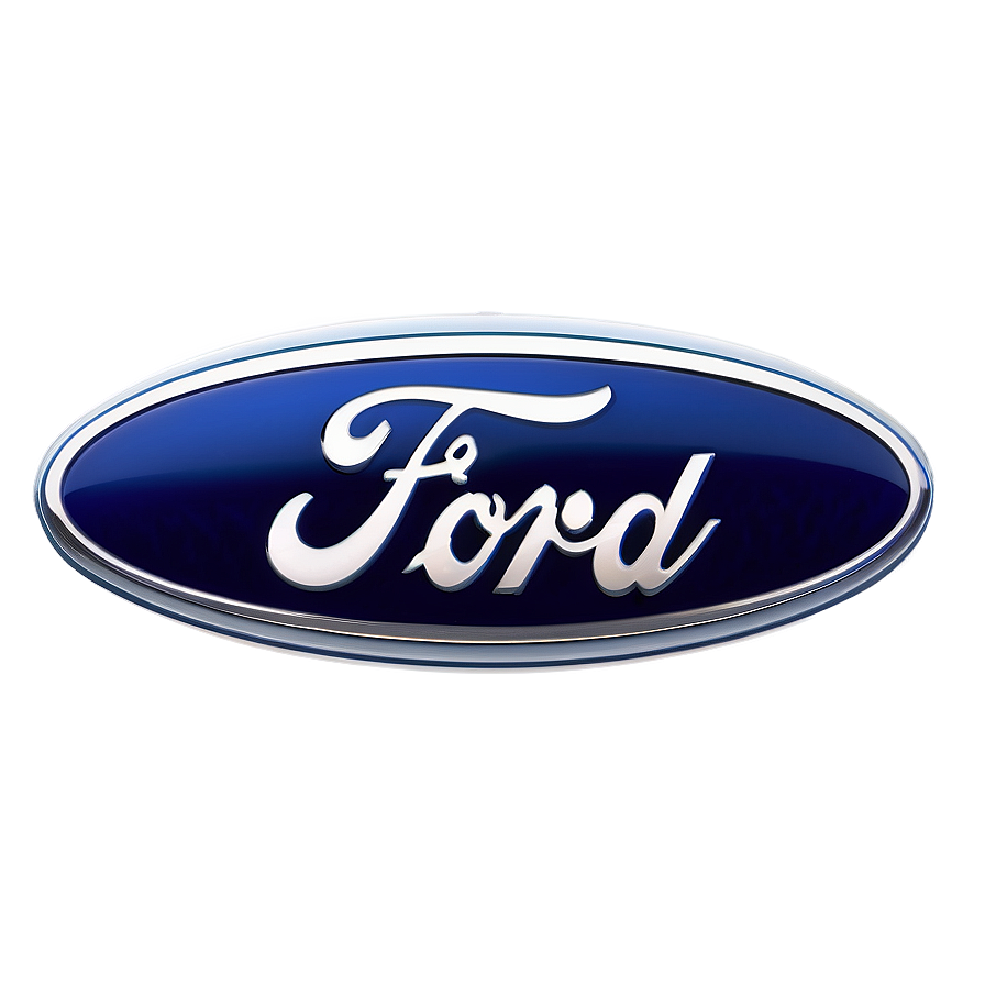 Download 3d Ford Logo Png Graphic Vaf | Wallpapers.com