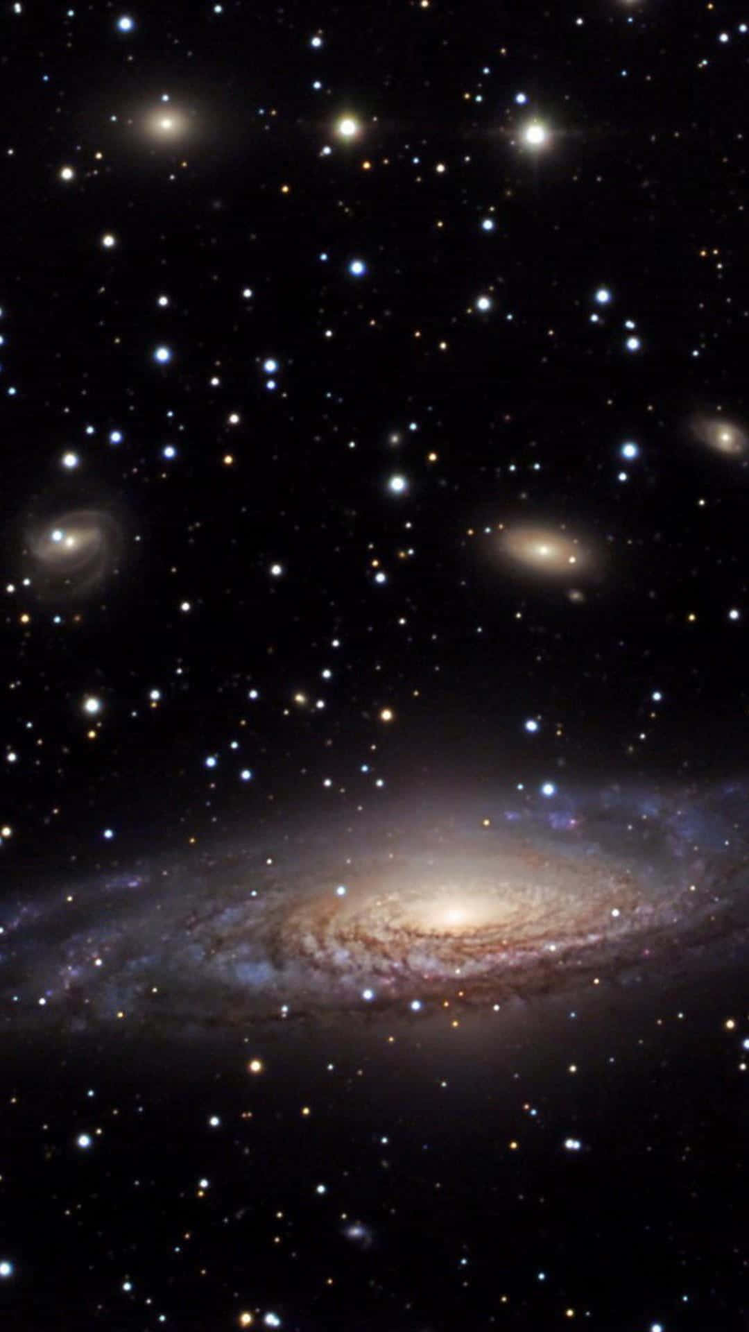 Ilustraciónde Galaxia En 3d Cautivadora. Fondo de pantalla