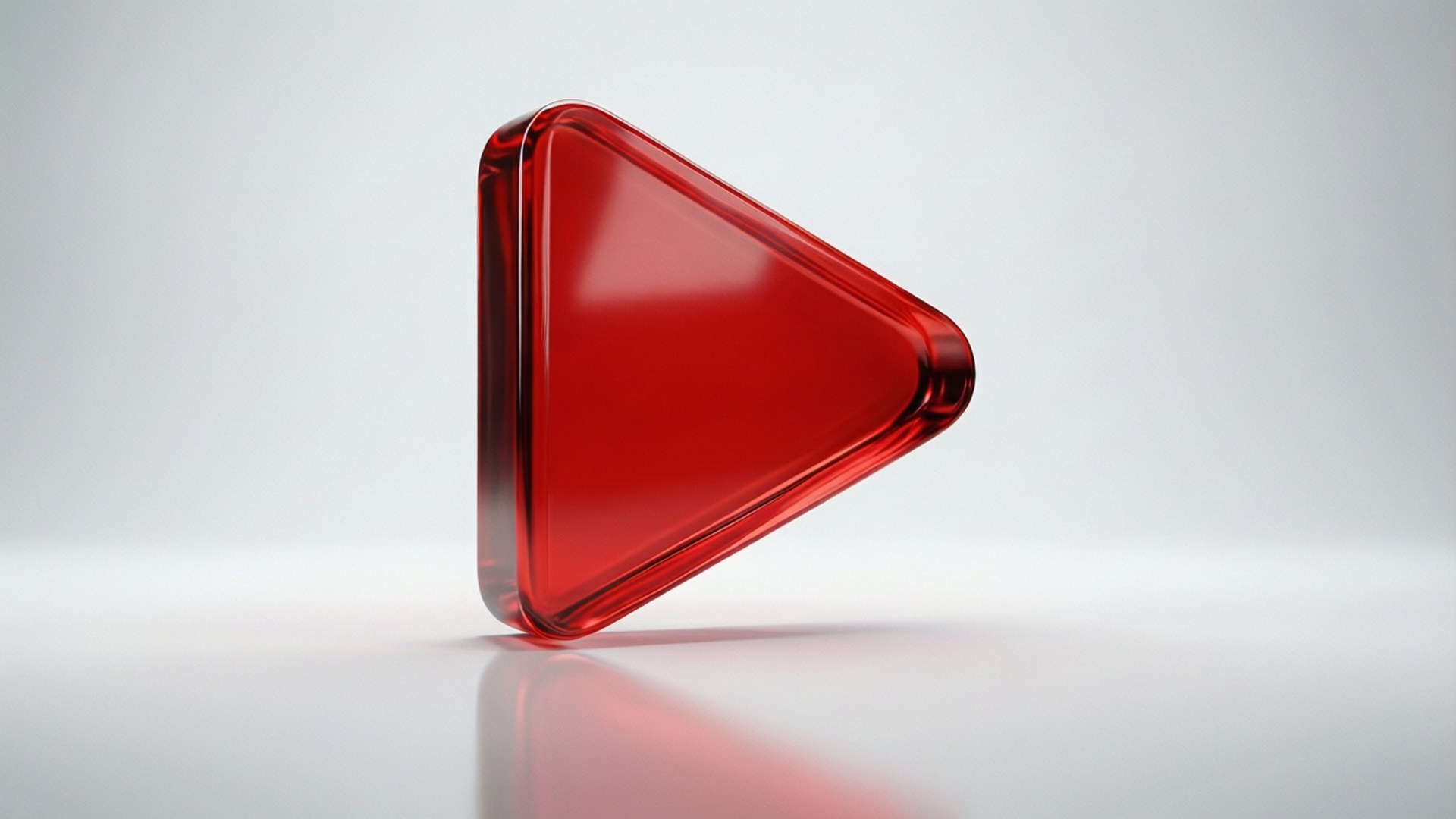 Pulsante Play 3D Lucido Sfondi