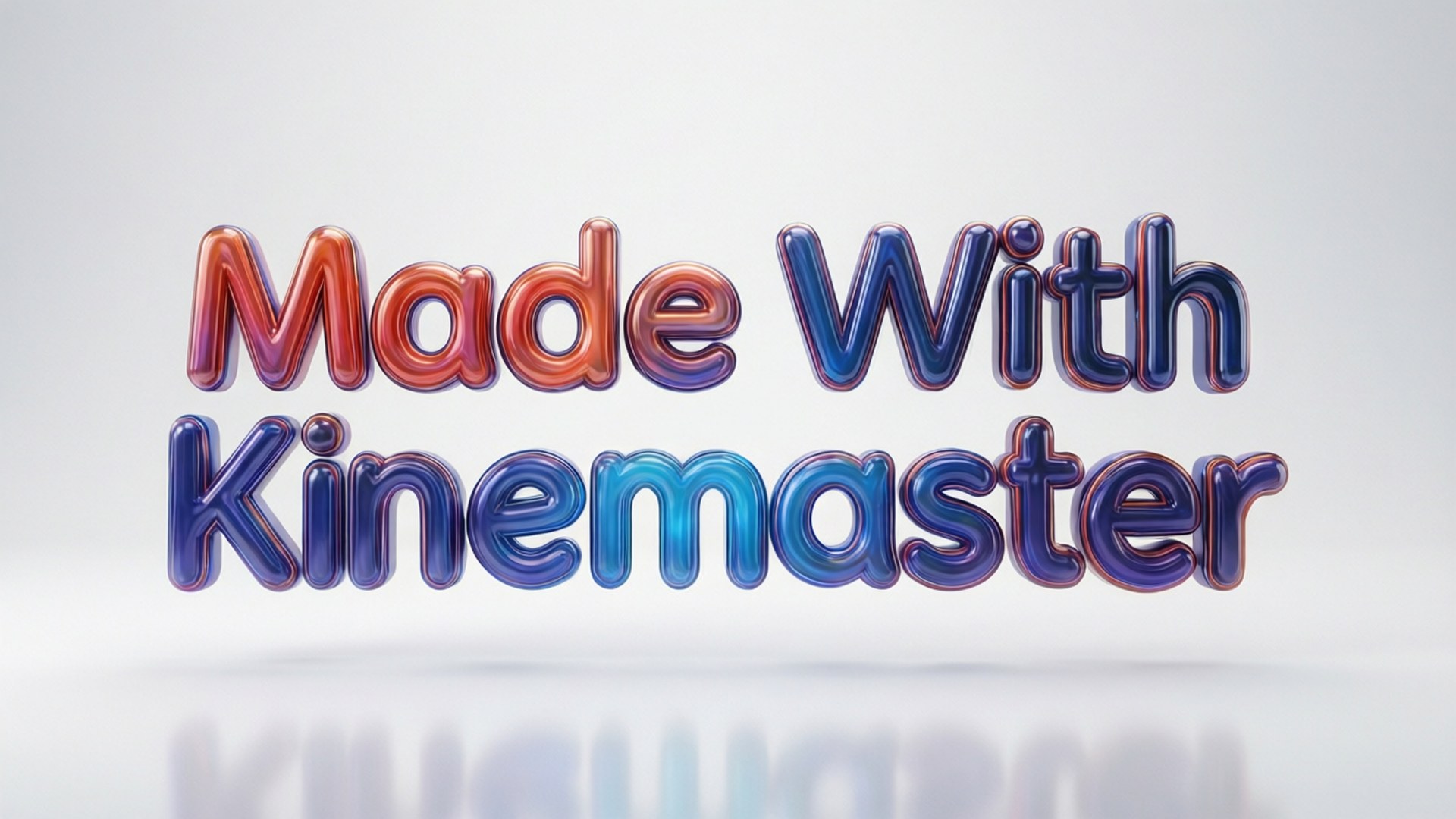 3D Glossy Render Wallpaper