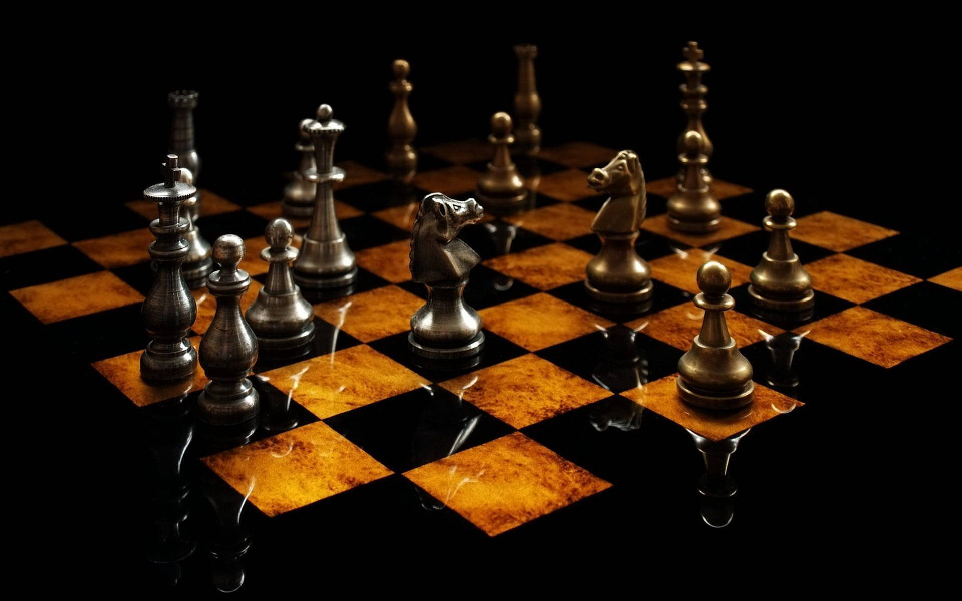 3d Hd Chess Game Wallpaper
