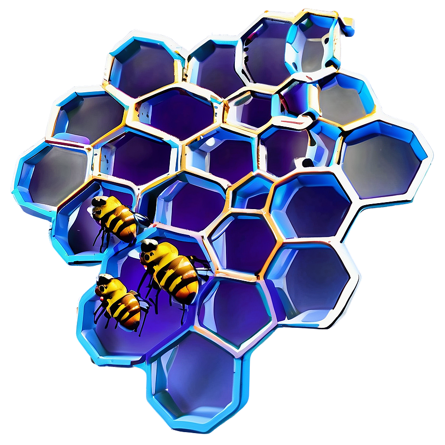 3d Honeycomb Model Png 15 PNG