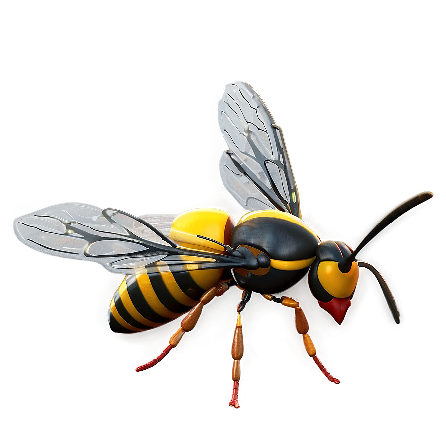 3d Hornet Model Png 06132024 PNG