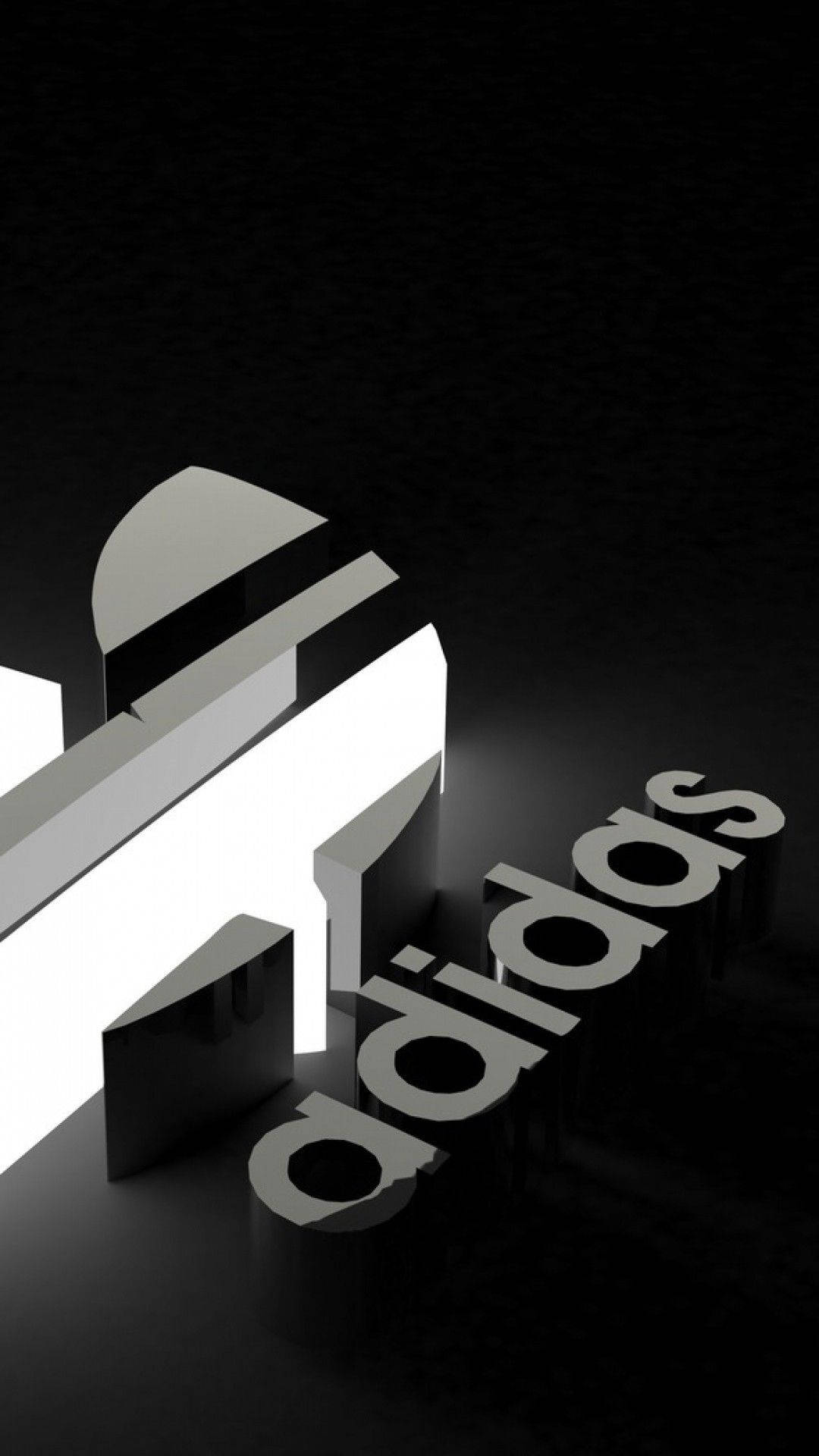 3d Iphone Adidas Logo Wallpaper