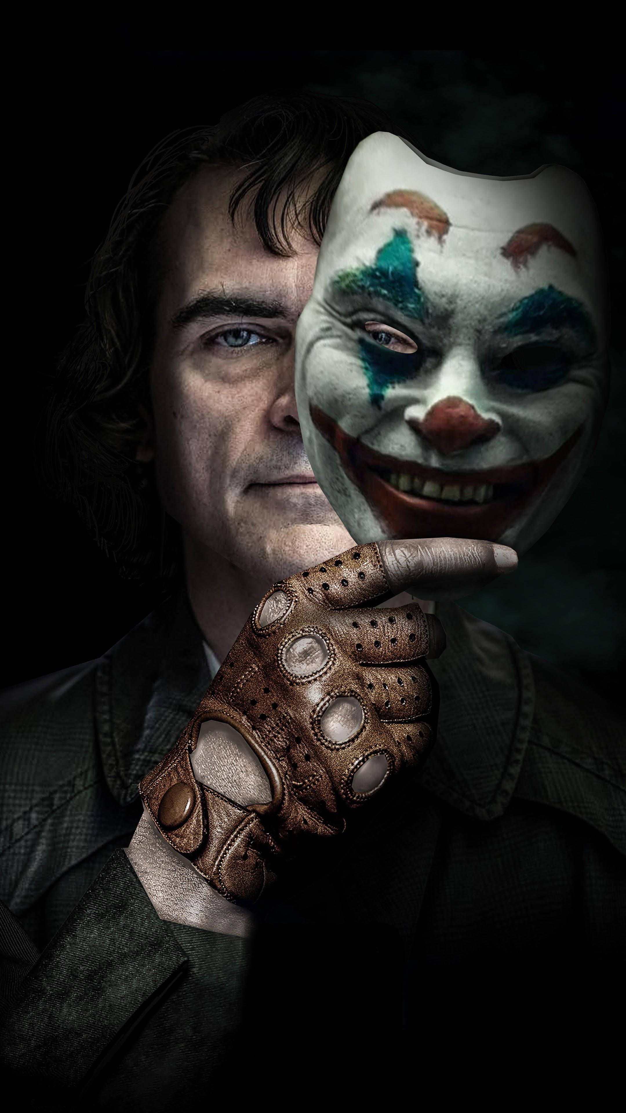 3d Joker Iphone Joaquin Phoenix Unmasking Wallpaper