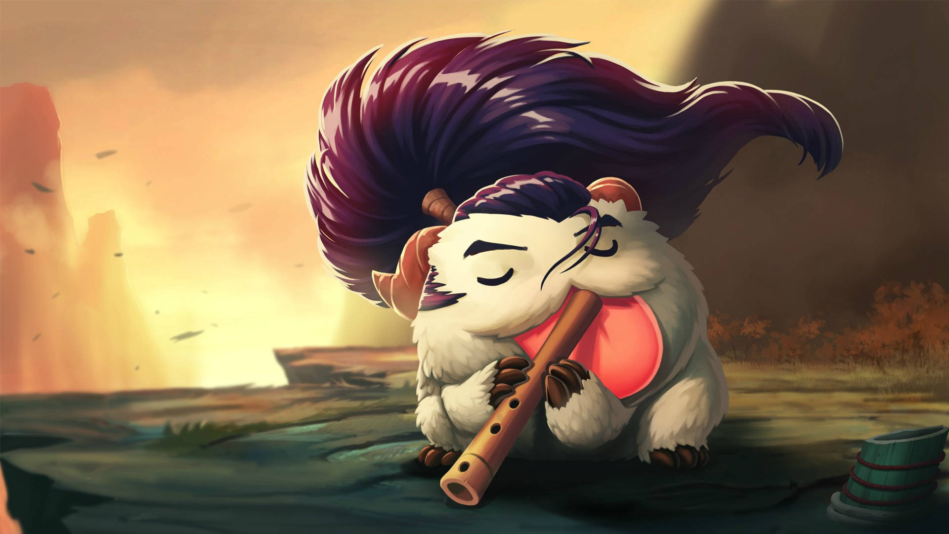 Live wallpaper Teemo in the sunset - LoL DOWNLOAD