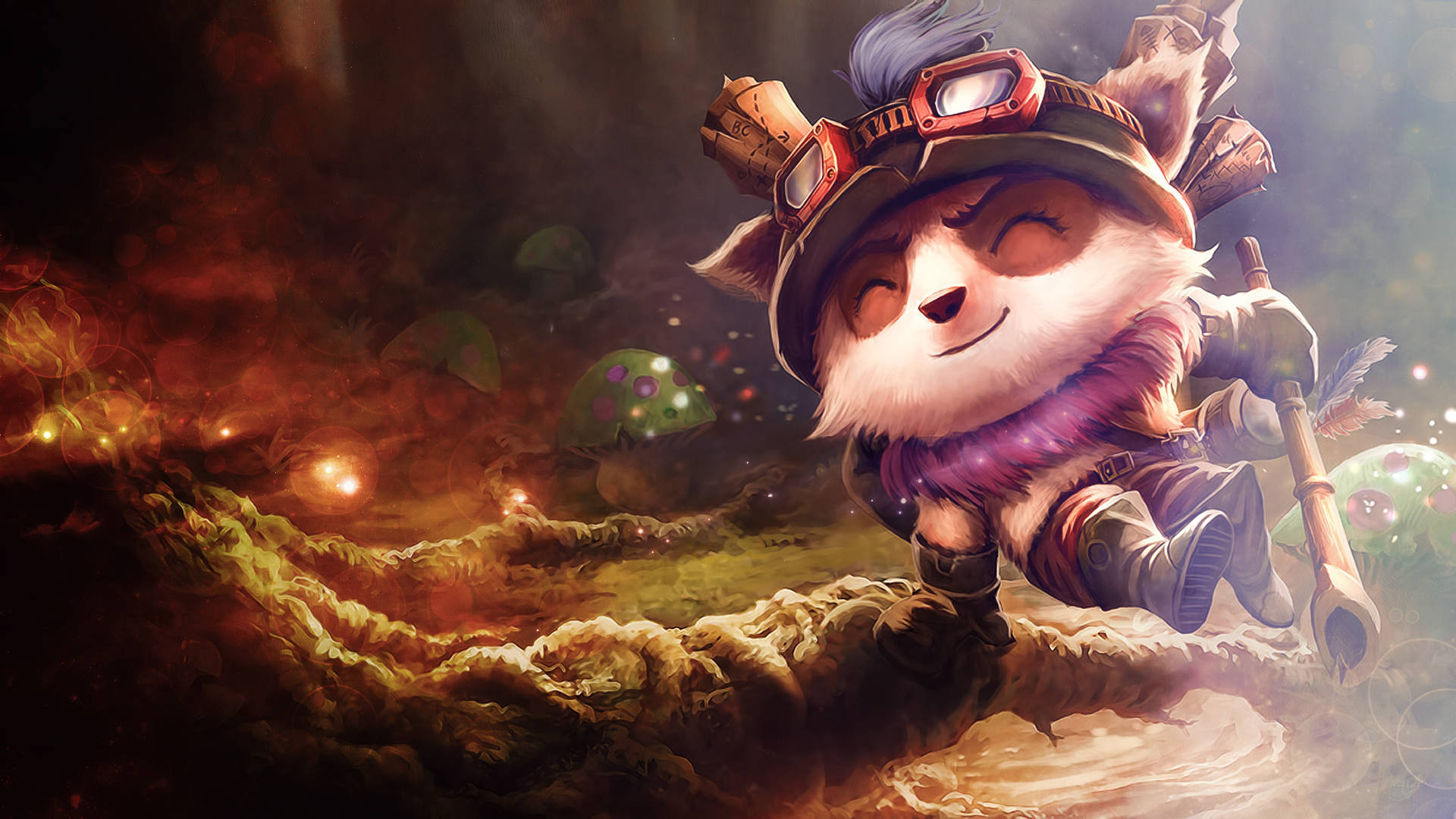 3D League of Legends Characters Ready to Engage in Epic Battles Wallpaper