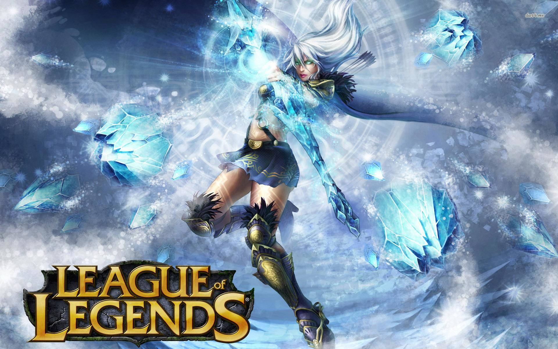 Leagueof Legends Gélida En 3d Fondo de pantalla