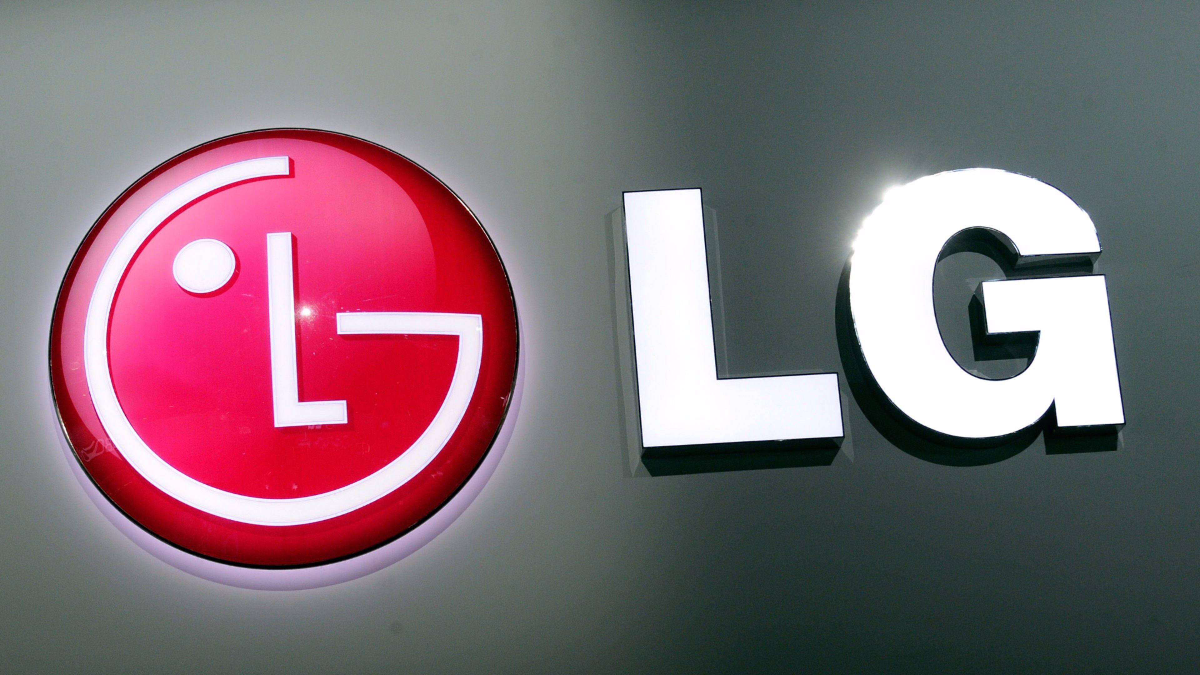 3D LG TV Logo Tapet Wallpaper