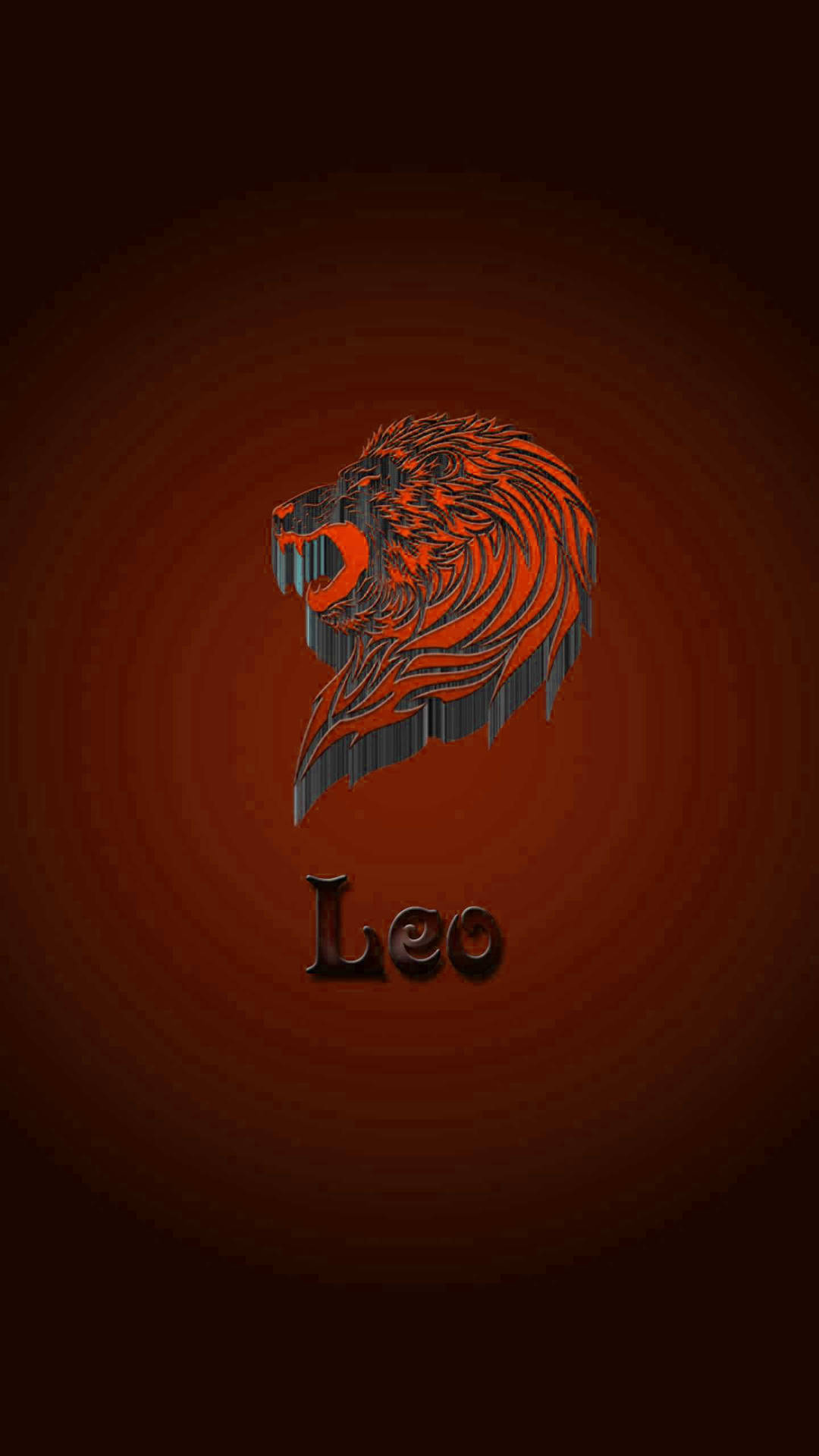 Download 3d Lion Head And Leo Wallpaper 