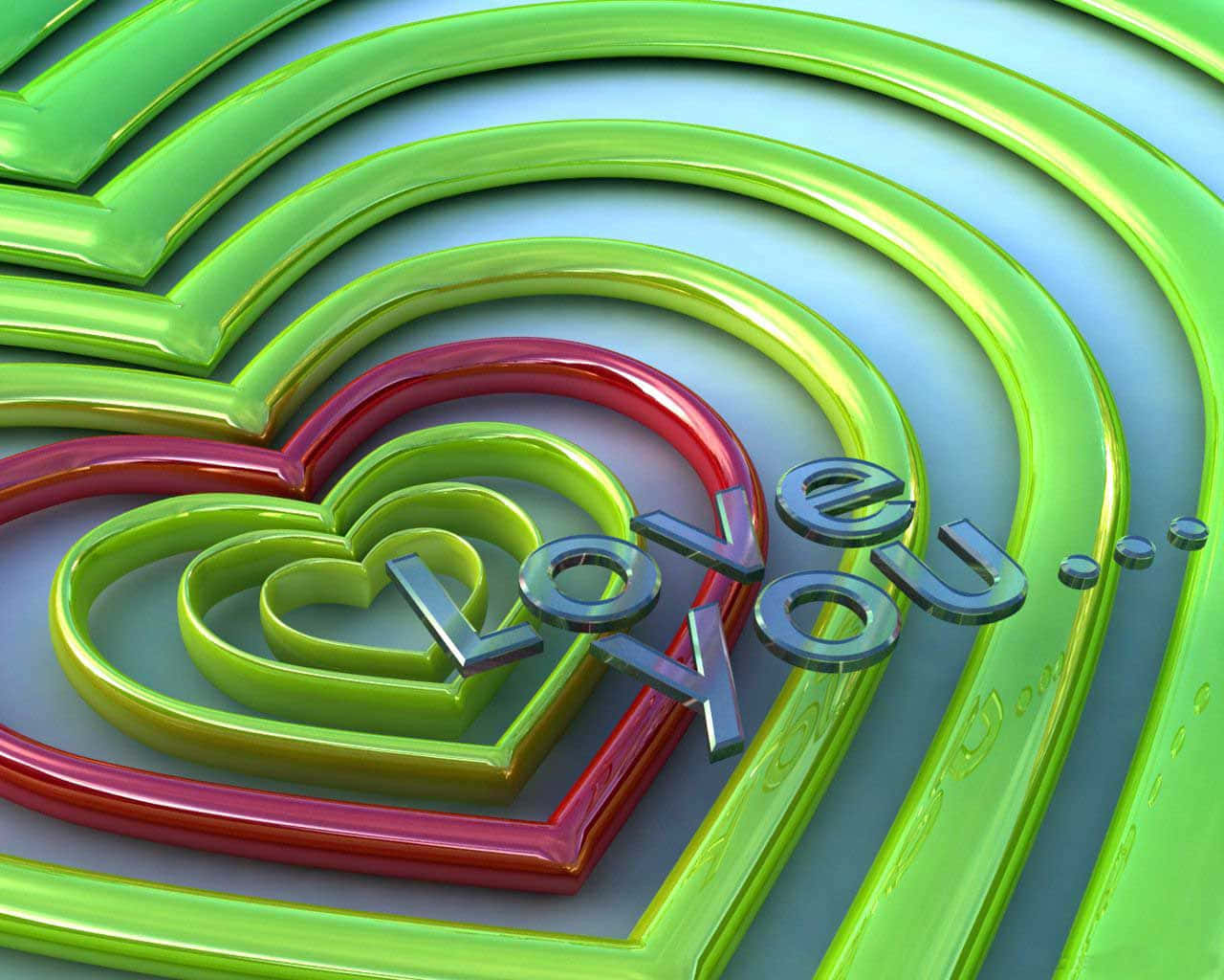 3D Love: A Beautiful Heart Made of Roses Wallpaper