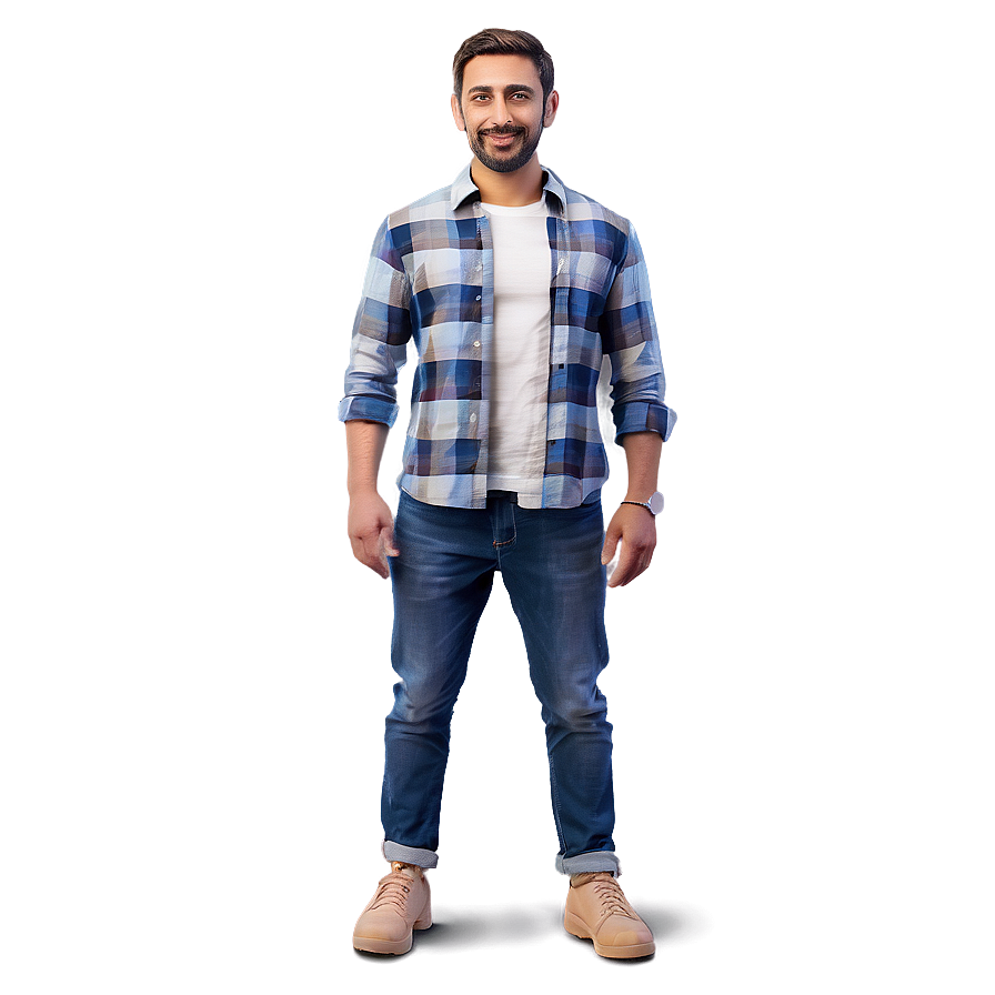 3d Man In Casual Clothes Png 10 PNG