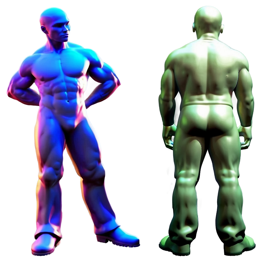 3d Man Silhouette Png Tql PNG