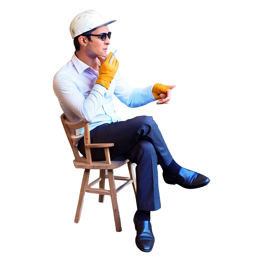 3d Man Thinking Png Yma PNG