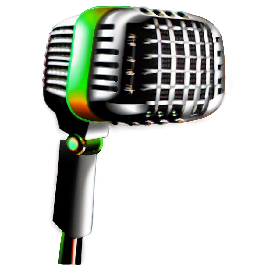 3d Microphone Png 04292024 PNG