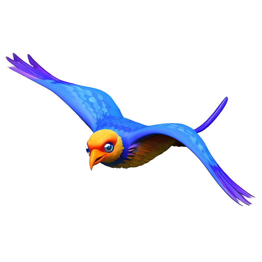3d Model Animation Flying Bird Png Ceb98 PNG