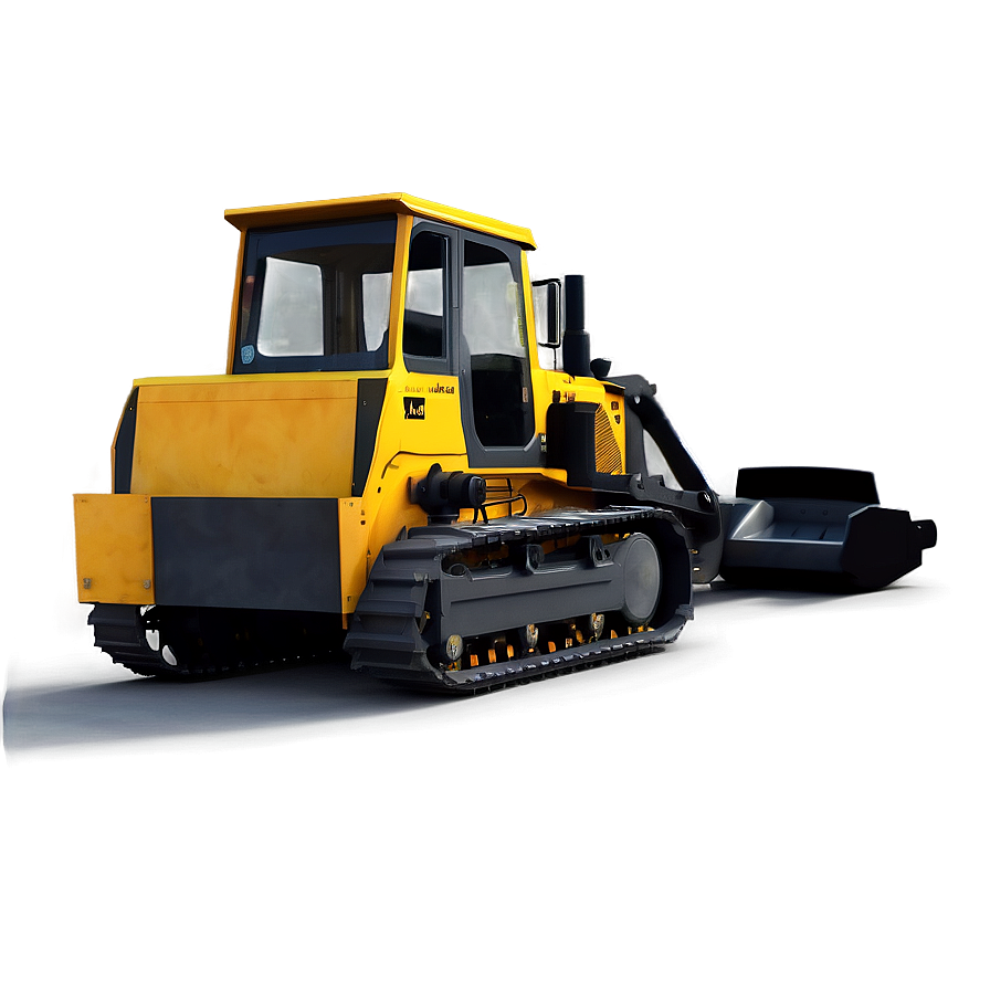 3d Model Bulldozer Png 06262024 PNG